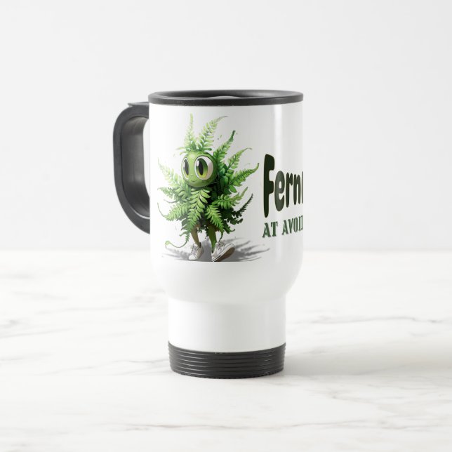 Humorous Introvert Plant Lover Mug (Front Left)