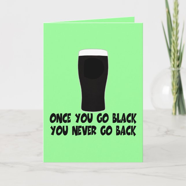 Humorous Irish Card (Front)