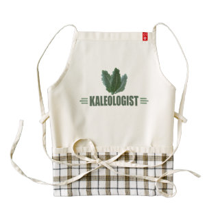 Humorous Kale Lover's Zazzle HEART Apron