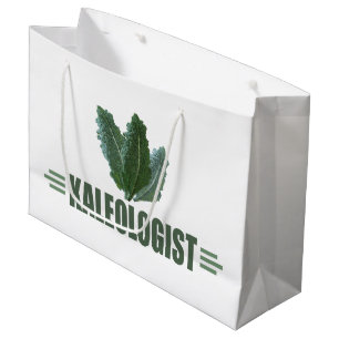 Humorous Kaleologist Large Gift Bag