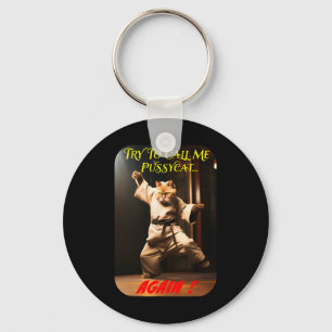 Humorous Karate Theme  Keychain