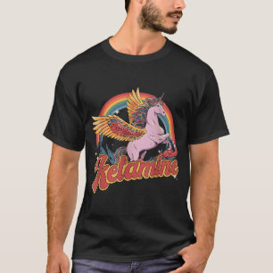 Humorous Ketamine Horse Emergency Funny Mental Hea T-Shirt