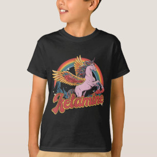 Humorous Ketamine Horse Emergency Funny Mental Hea T-Shirt