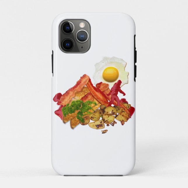 Humorous Ketchup Gone Squatchin for Bacon Case-Mate iPhone Case (Back)