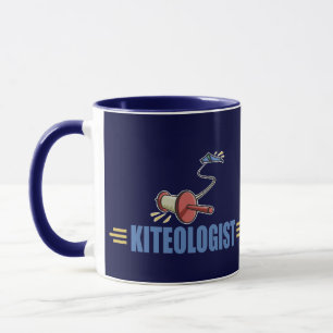 Humorous Kite Flying Mug