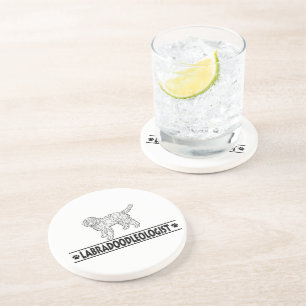 Humorous Labradoodle Coaster