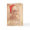 Humorous Leonardo as Santa