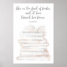 Humorous Little Women Book Lover Quote