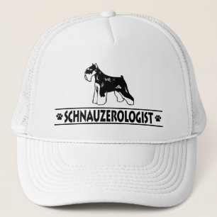 Humorous Miniature Schnauzer Trucker Hat