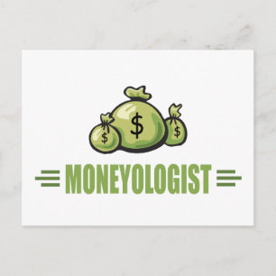 Humorous Money Postcard