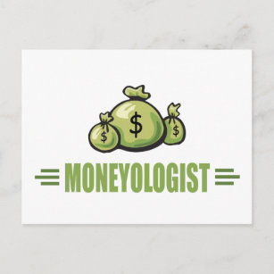 Humorous Money Postcard