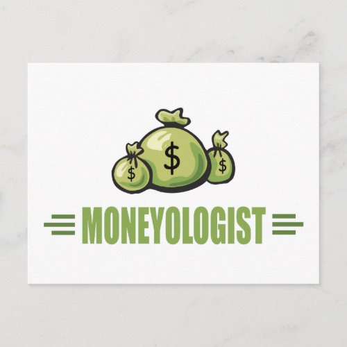 Humorous Money Postcard