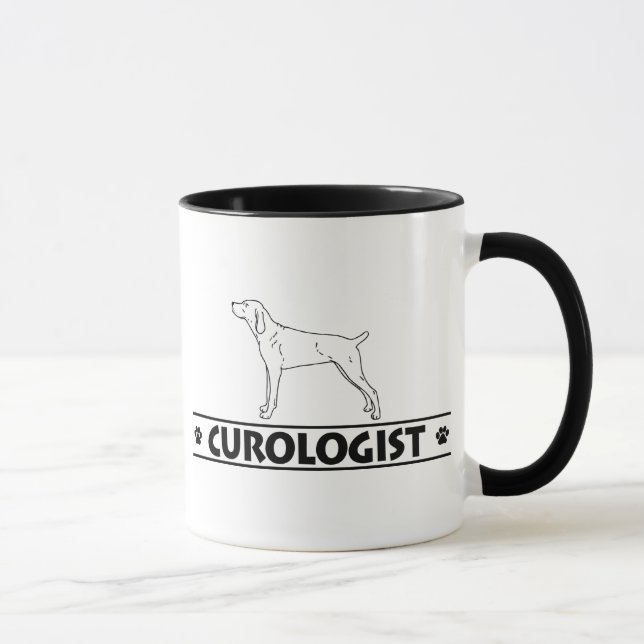 Humorous Mountain Cur Mug (Right)