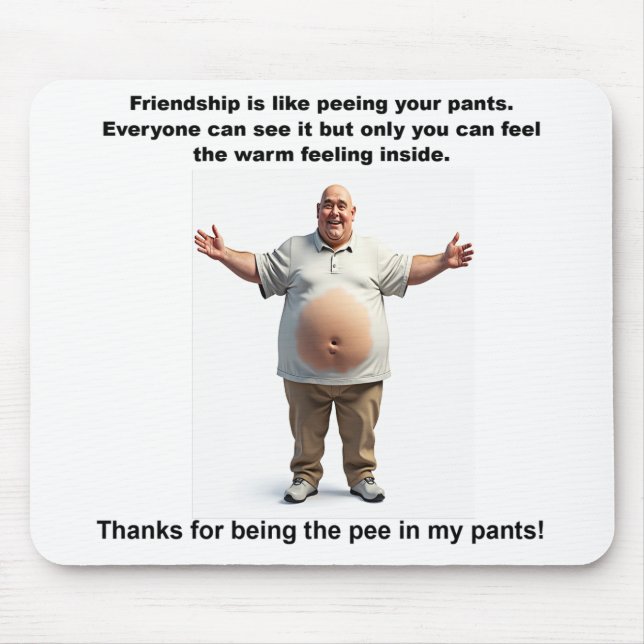 humorous mousepad (Front)