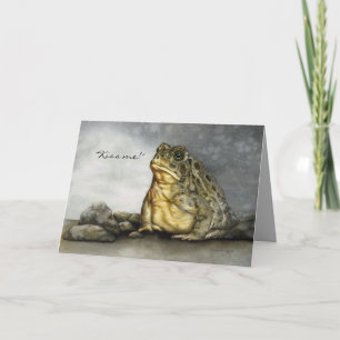 Humorous Mr. Toad Birthday Card