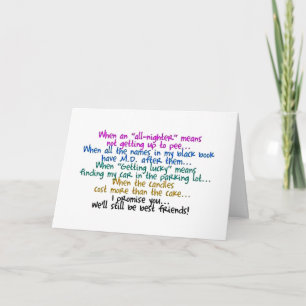 HUMOROUS "MUTUAL BIRTHDAY" TO MY ***TWIN*** CARD