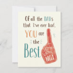 Humorous No.1 Dad Father&#39;s Day Card at Zazzle