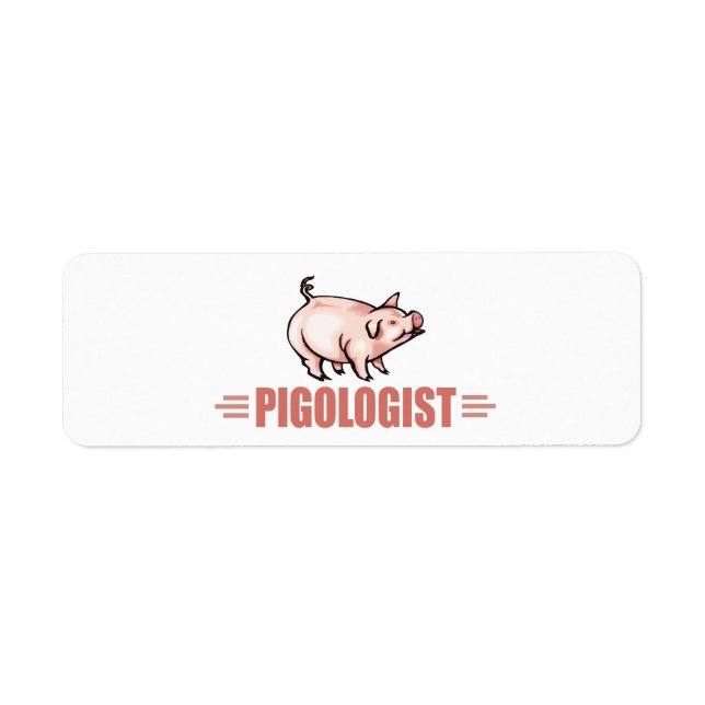 Humorous Pigs Label (Front)