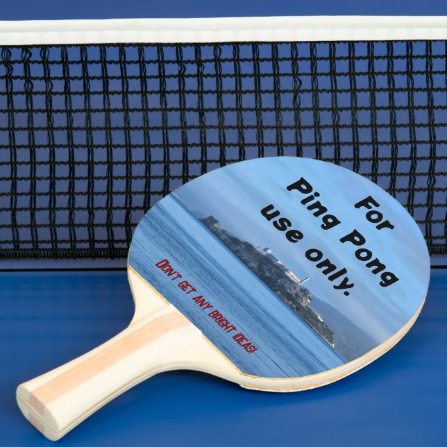 Humorous Ping Pong paddle  (Insitu)