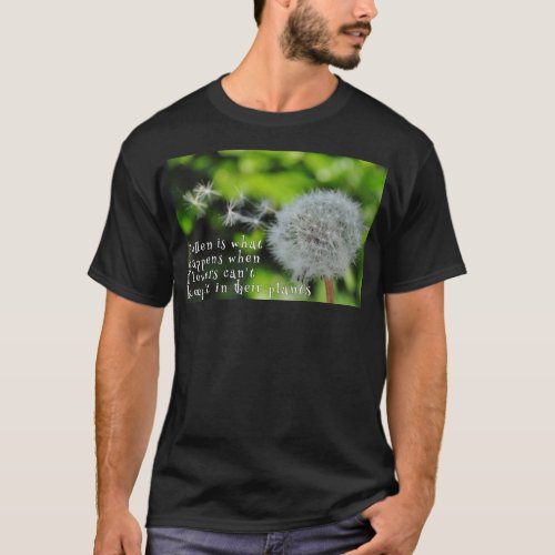 Humorous Pollen T_shirt