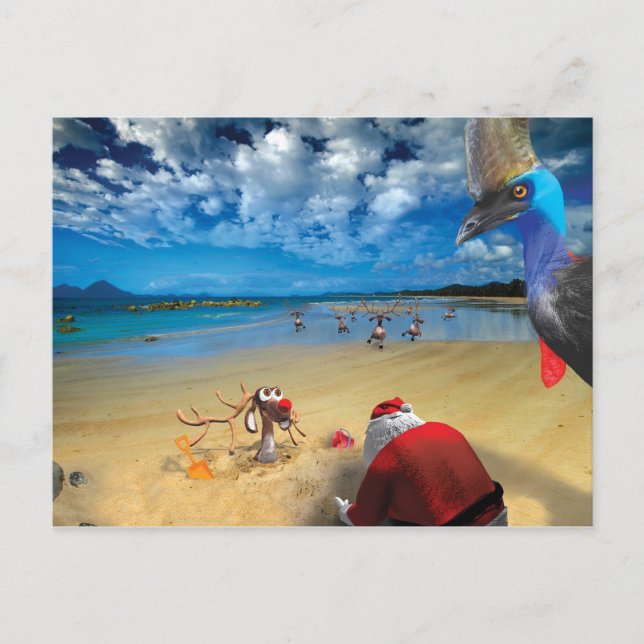 Humorous Post Cards of Santa’s Pilgrimage (Front)