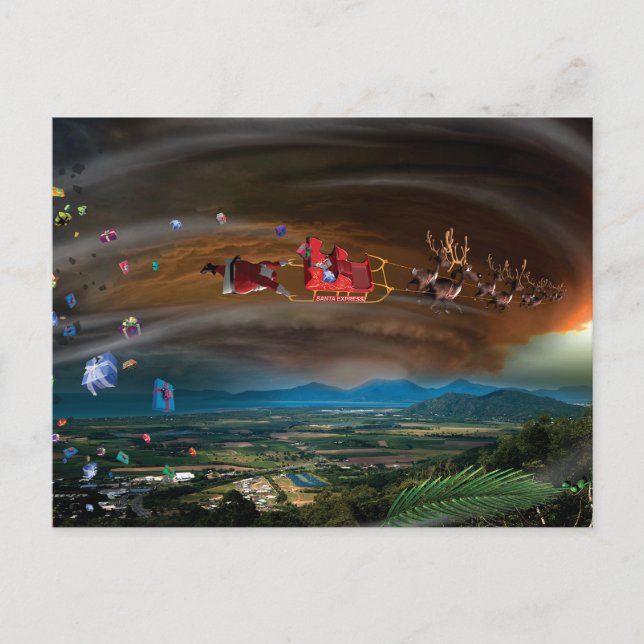 Humorous Post Cards of Santa’s Pilgrimage (Front)