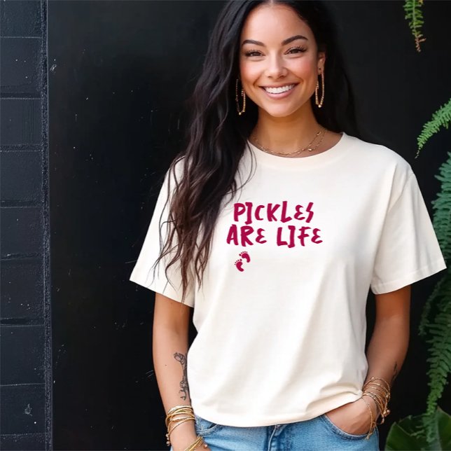 Humorous pregnancy fingerprint burgundy T-Shirt Tri-Blend Shirt (Creator Uploaded)