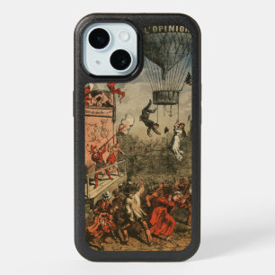 Humorous Print Of A Theatrical Performer iPhone 15 Case