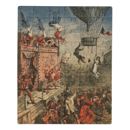 Humorous Print Of A Theatrical Performer Jigsaw Puzzle