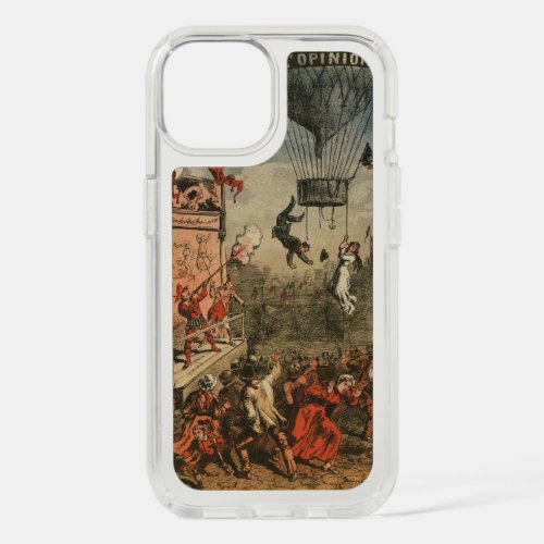 Humorous Print Of A Theatrical Performer iPhone 15 Case