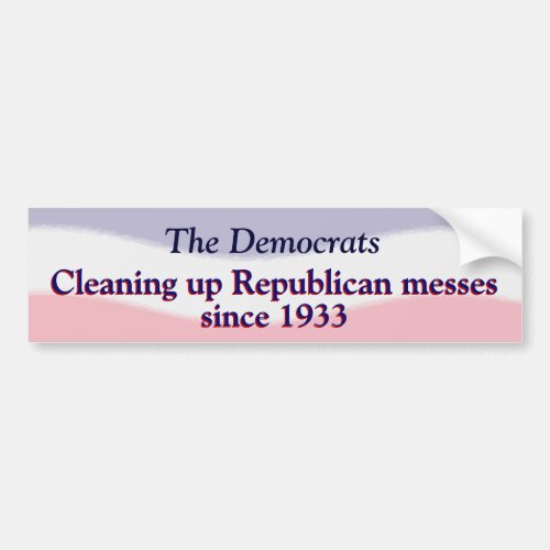 Humorous Pro Democratic Party  Sticker