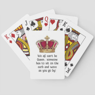 Humorous Queen Classic Playing Cards