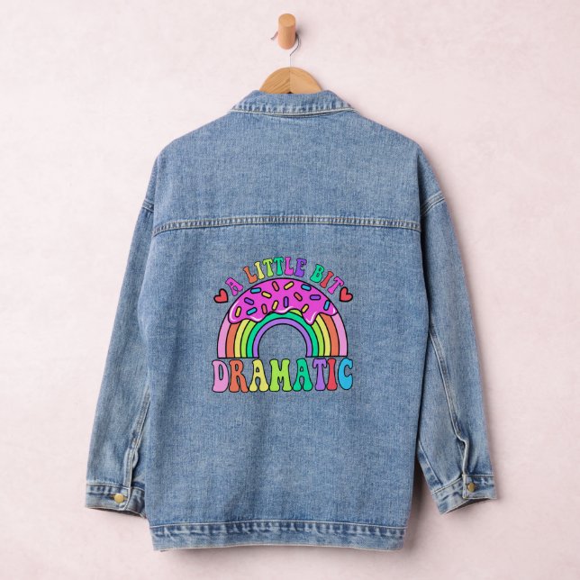 Humorous Quotes with a Touch of Drama and Adorable Denim Jacket (Hangar)