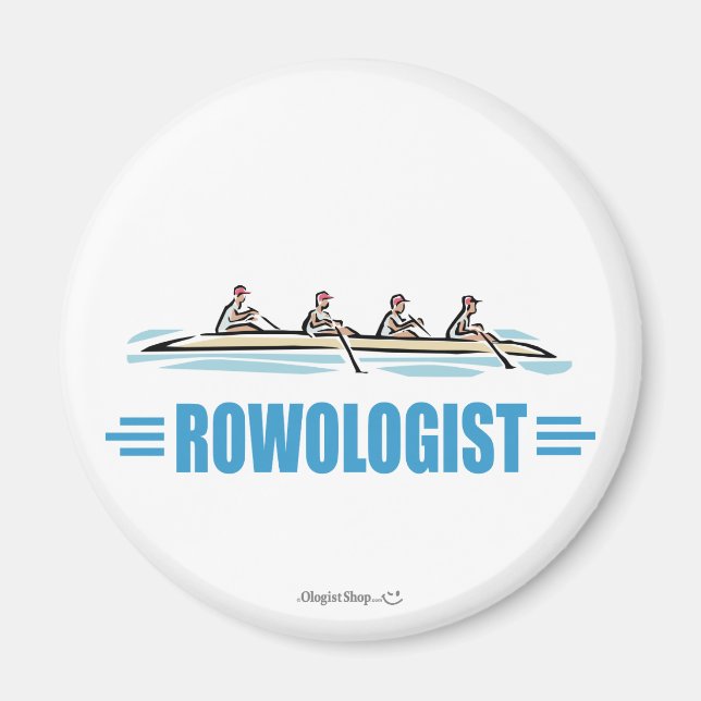 Humorous Rowing Magnet (Front)