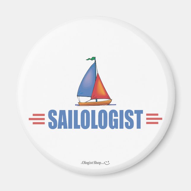 Humorous Sailing Magnet (Front)