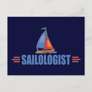 Humorous Sailing Postcard