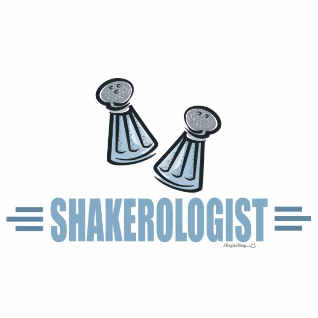 Humorous Salt and Pepper Shakers Statuette (Front)