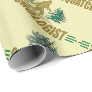 Humorous Sasquatch Wrapping Paper