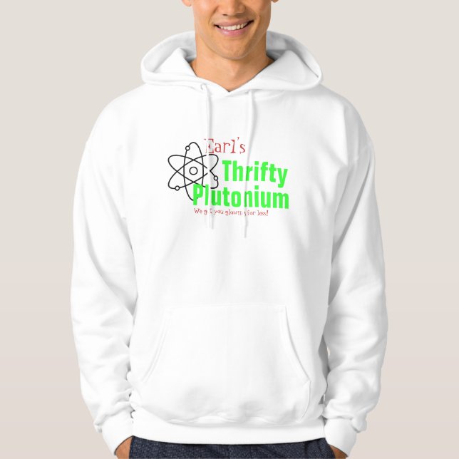Humorous Science Nuclear Plutonium T-shirt funny Hoodie (Front)