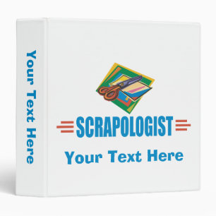 Humorous Scrapbooking 3 Ring Binder