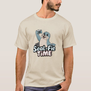 Humorous Seal Graphics for Ocean Lovers T-Shirt