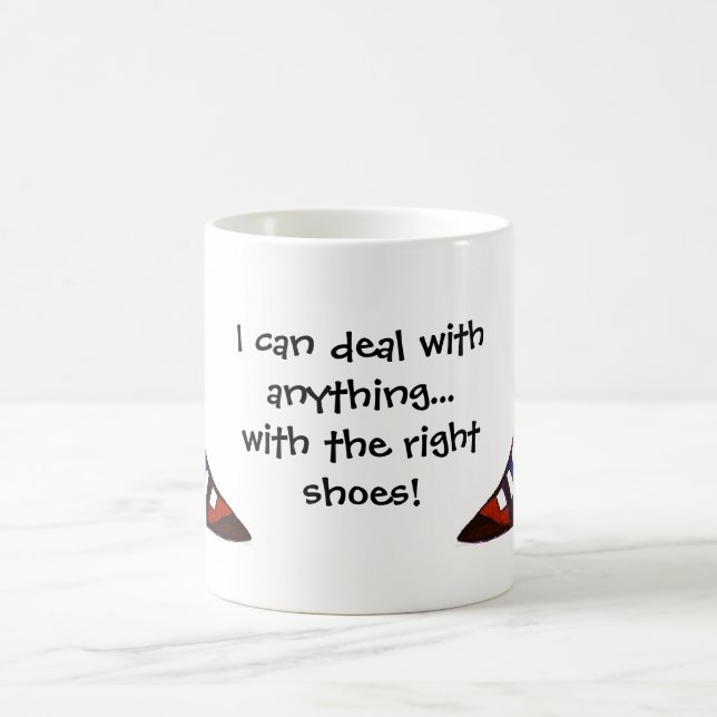Humorous Shoe Mug (Center)