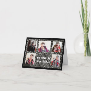 Humorous So this is Life Folded Greeting Card