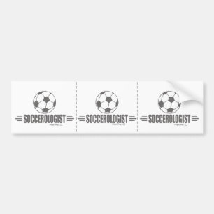 Humorous Soccer Bumper Sticker
