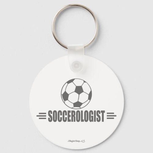 Humorous Soccer Keychain