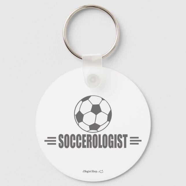 Humorous Soccer Keychain (Front)