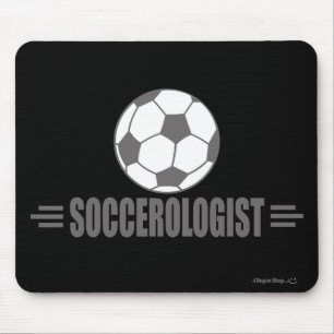 Humorous Soccer Mouse Pad