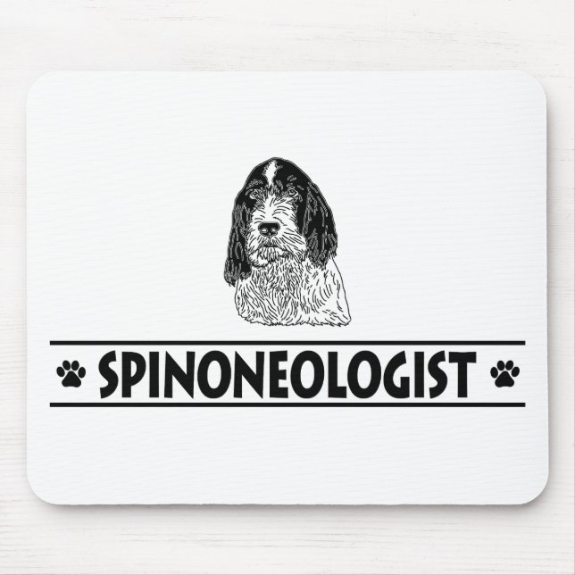 Humorous Spinone Italiano Mouse Pad (Front)