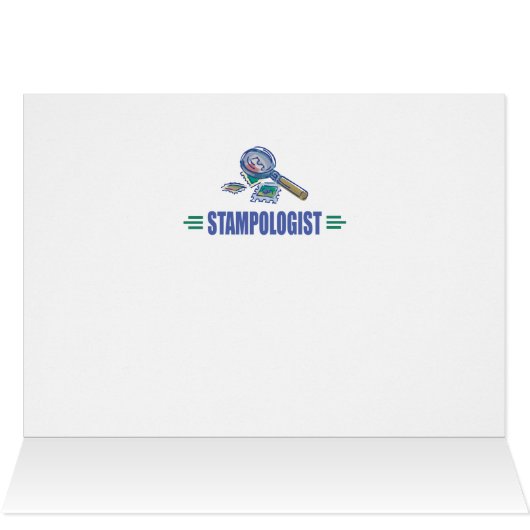 Humorous Stamp Collecting (Inside Horizontal (Top))