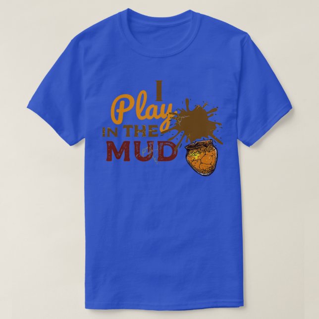 Humorous Stoneware Crockery Porcelain Clay Lover H T-Shirt (Design Front)